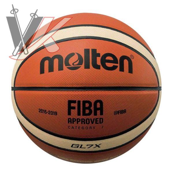 توپ بسکتبال سایز 7 پرسی چرم مولتن مدل PL7X کد 1904008